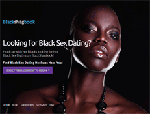 Tablet Screenshot of blackshagbook.com